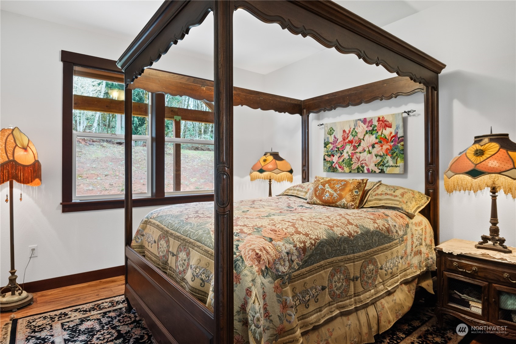 3011 Stella Road Longview, WA 98632 - Photo 25 of 38 a bedroom with natural light and a bed