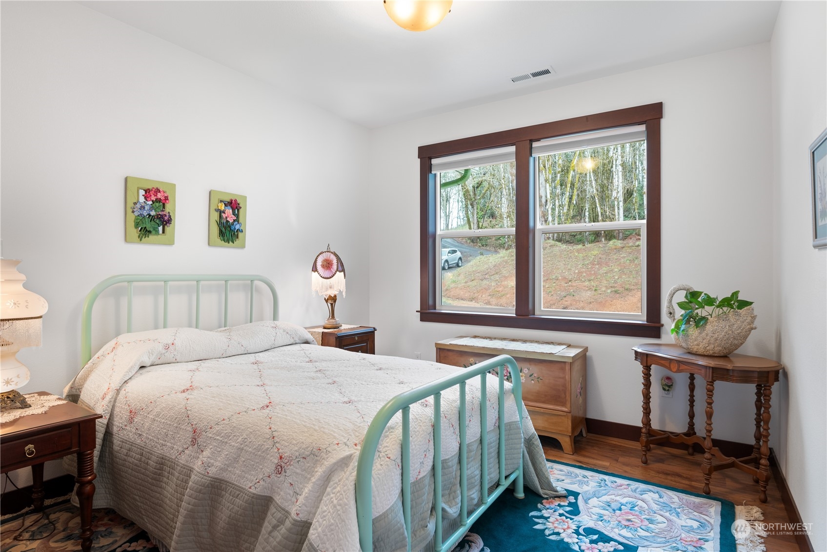 3011 Stella Road Longview, WA 98632 - Photo 26 of 38 a bedroom with a bed and a window