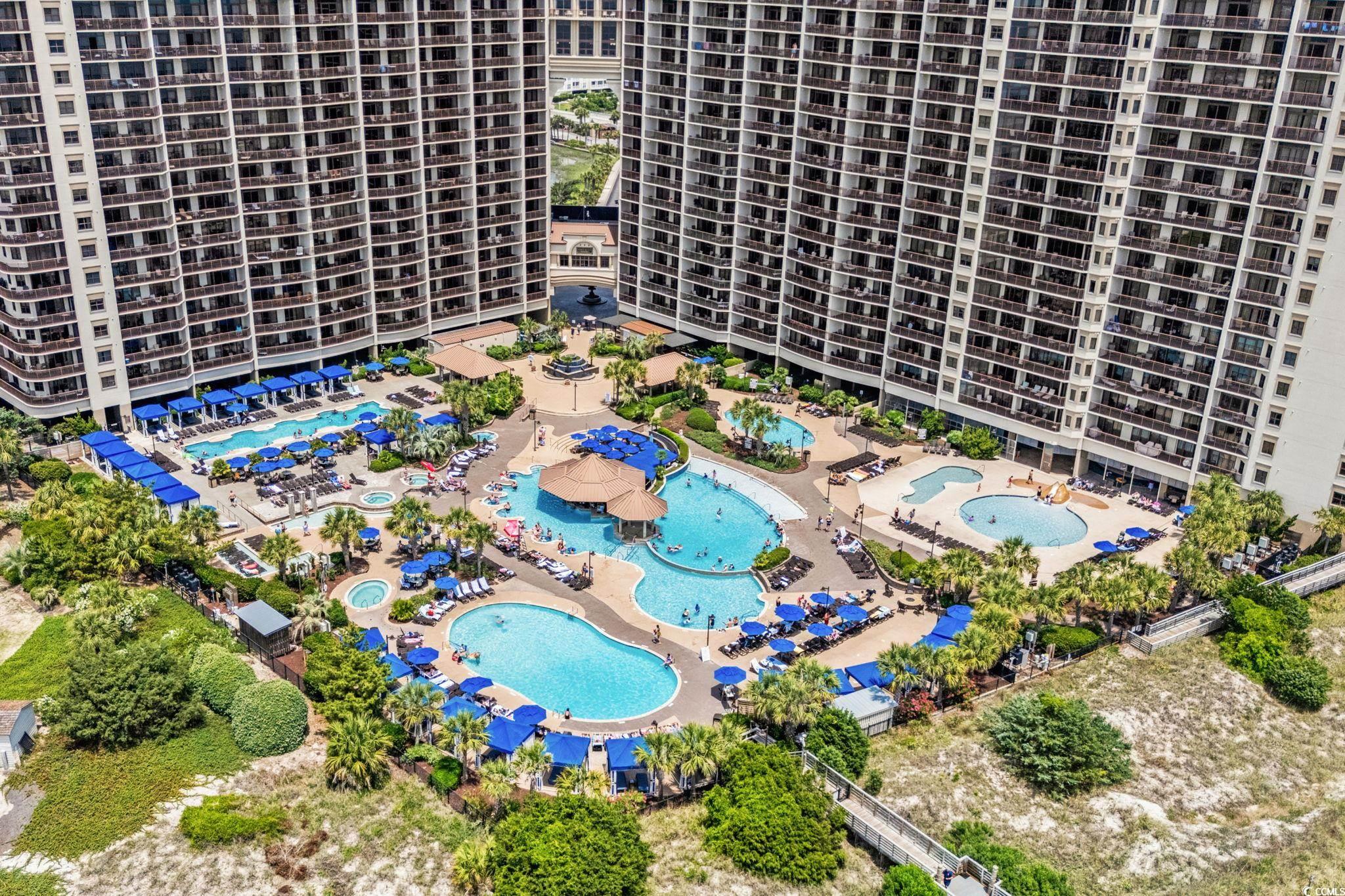 100 North Beach Boulevard, Unit 1803 North Myrtle Beach, SC 29582 - Photo 31 of 35 View of apartment building / complex with a water view