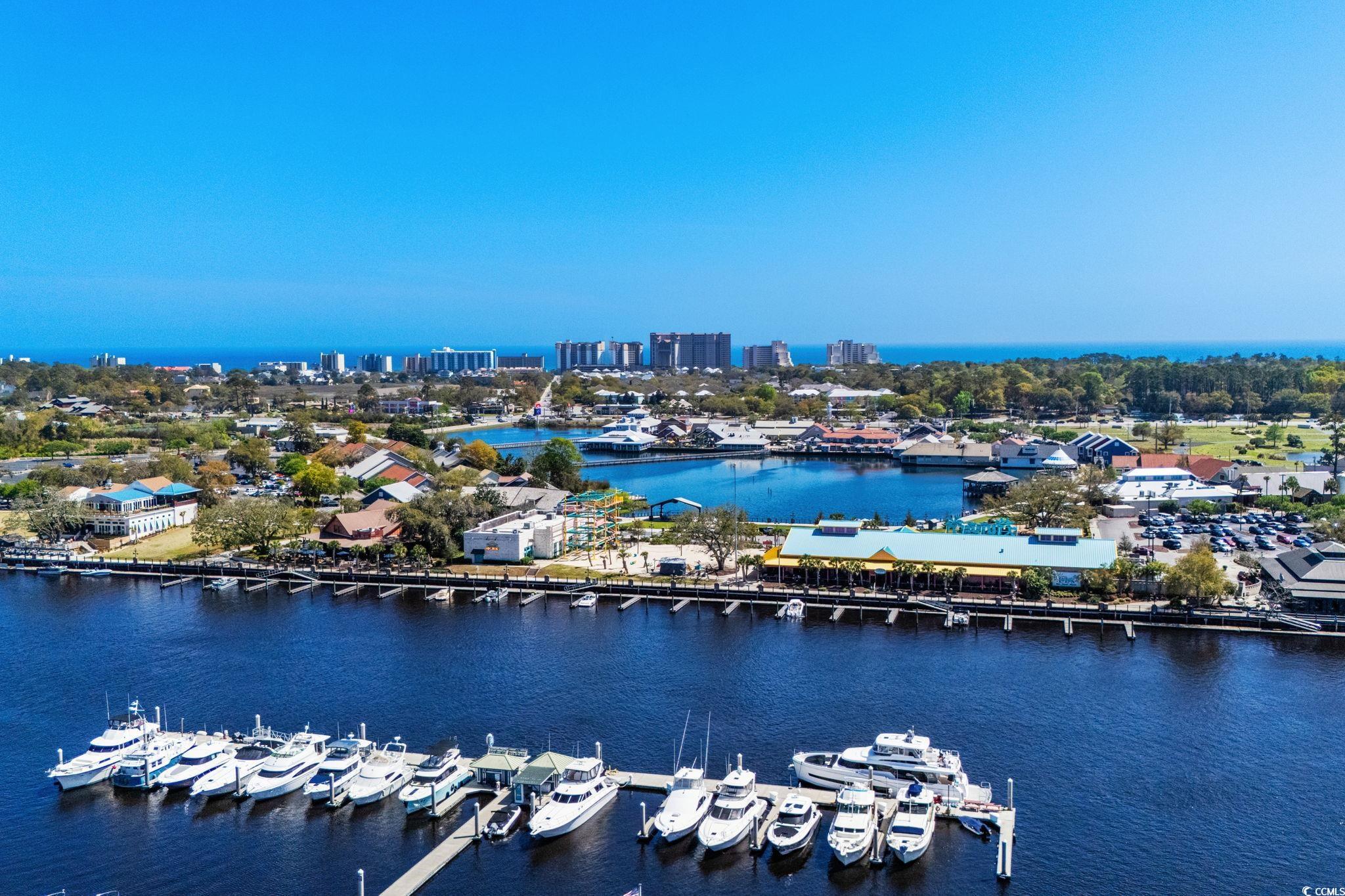 100 North Beach Boulevard, Unit 1803 North Myrtle Beach, SC 29582 - Photo 33 of 35 Bird's eye view of a pool