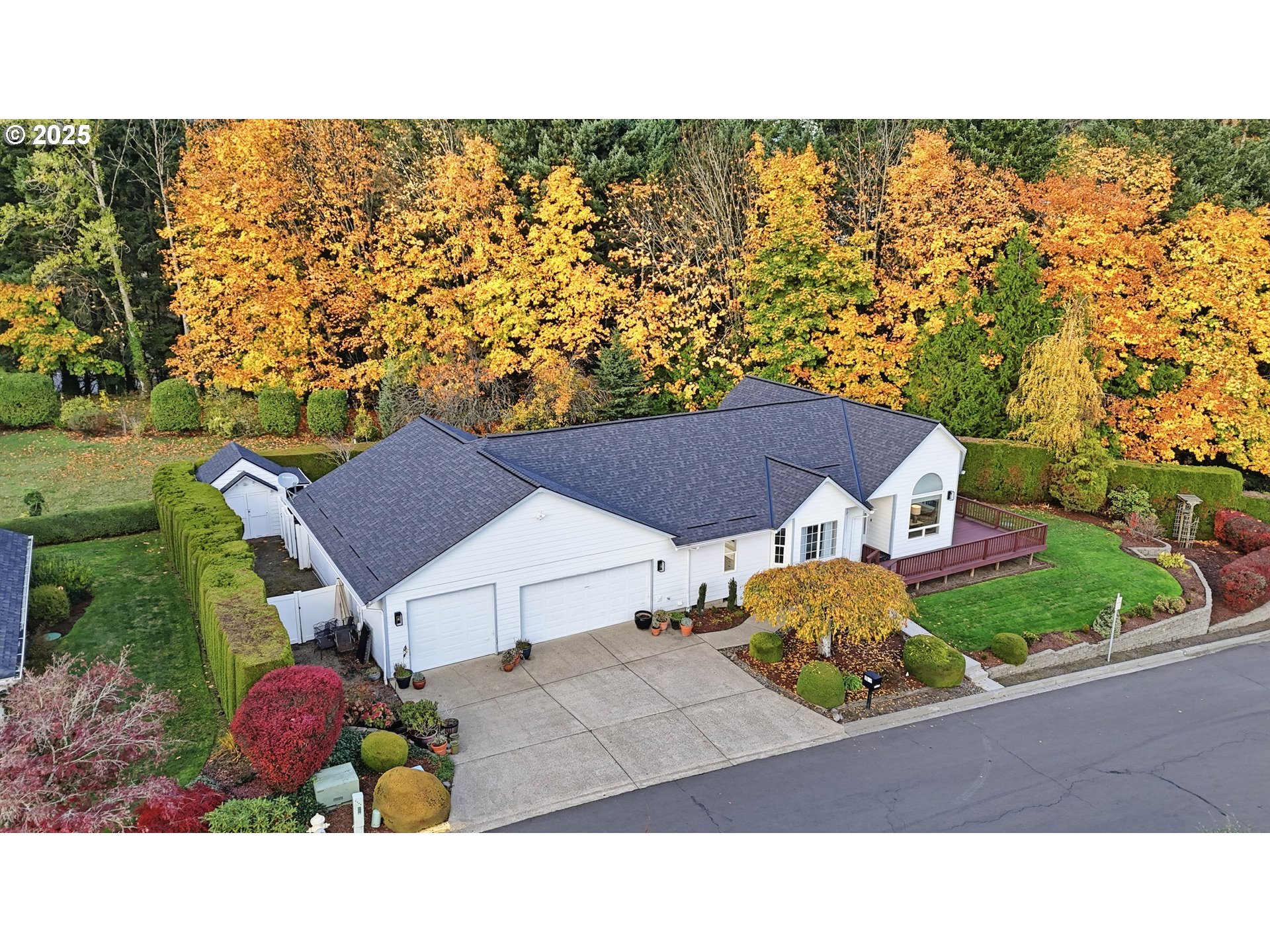 1533 Southwest 7th Circle Camas, WA 98607 - Photo 24 of 27 a black and white photo of a house