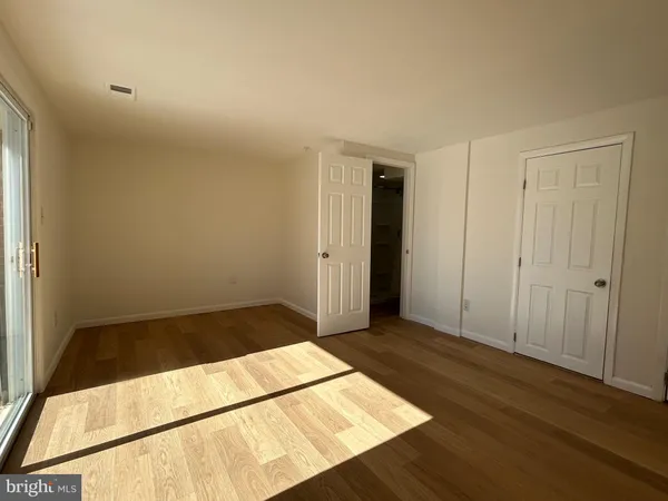 a view of wooden floor