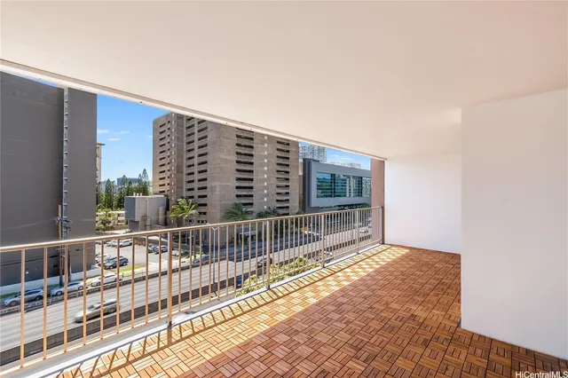 a view of balcony with window