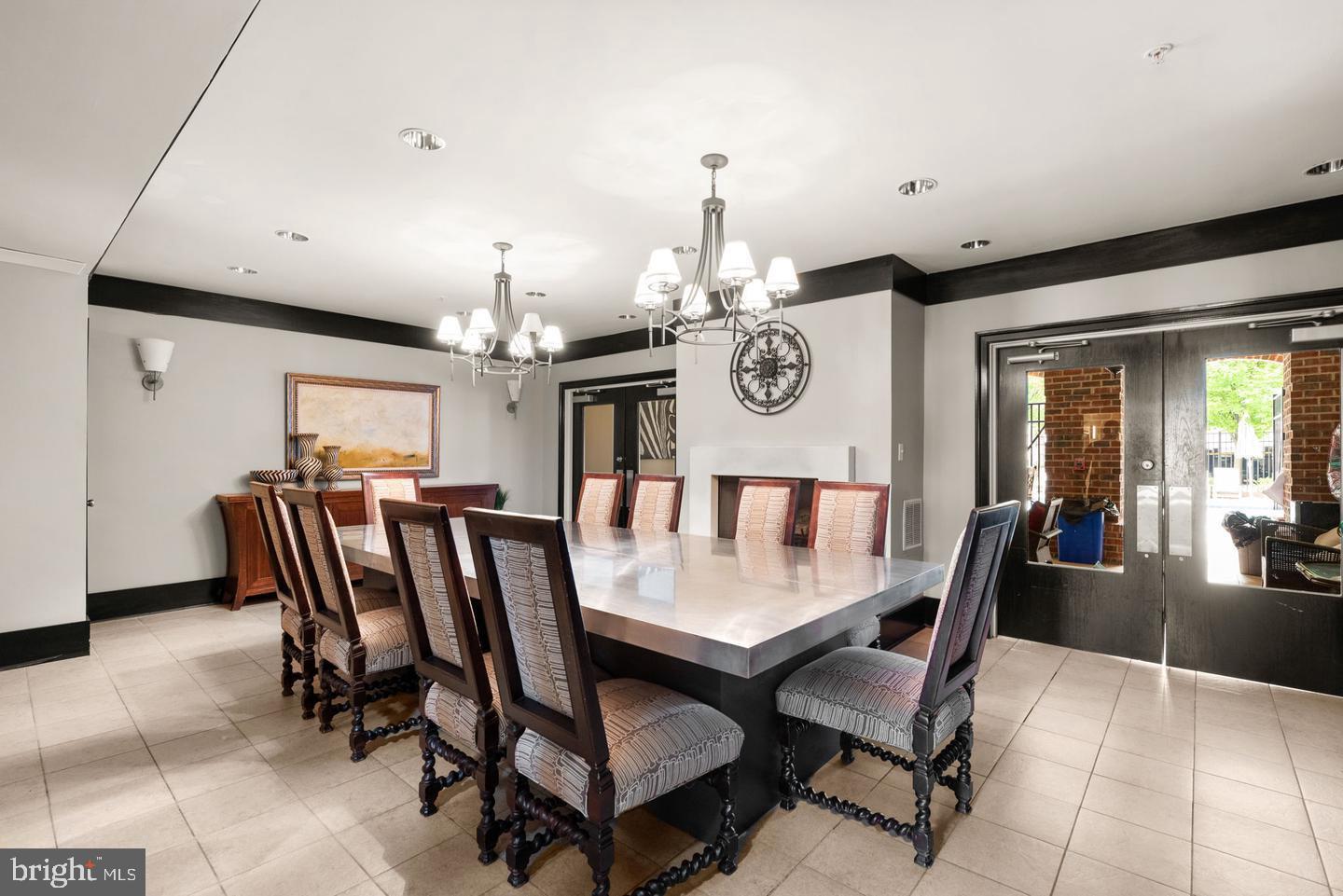 3 Arch Place, Unit 130 Gaithersburg, MD 20878 - Photo 42 of 45 a view of a dining room with furniture
