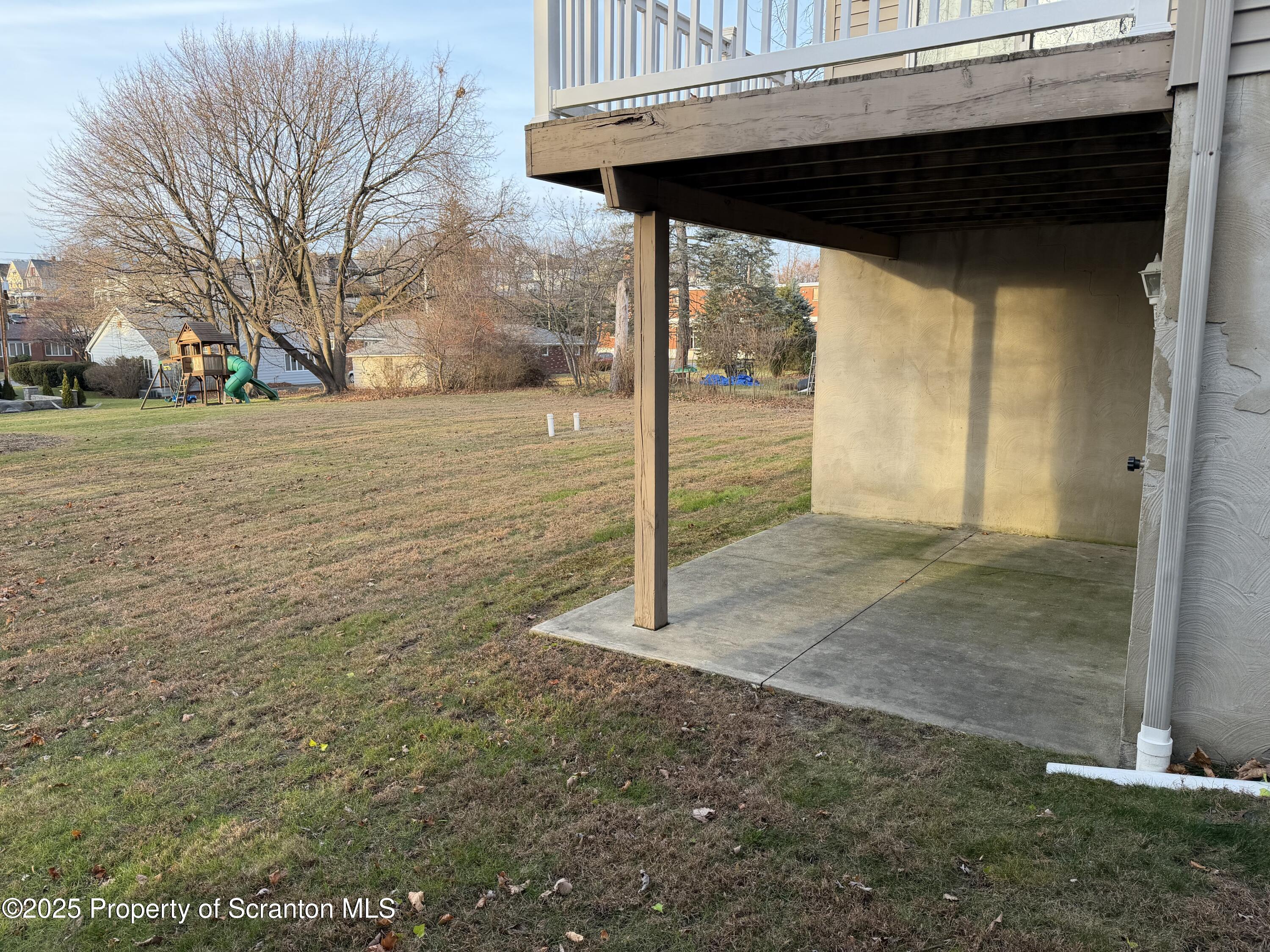 617 Arthur Avenue Scranton, PA 18510 - Photo 14 of 15 a view of backyard with green space