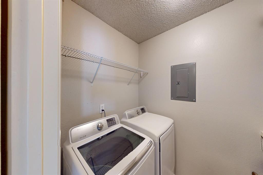 12484 Abrams Road, Unit 2121 Dallas, TX 75243 - Photo 23 of 27 a utility room with dryer and washer