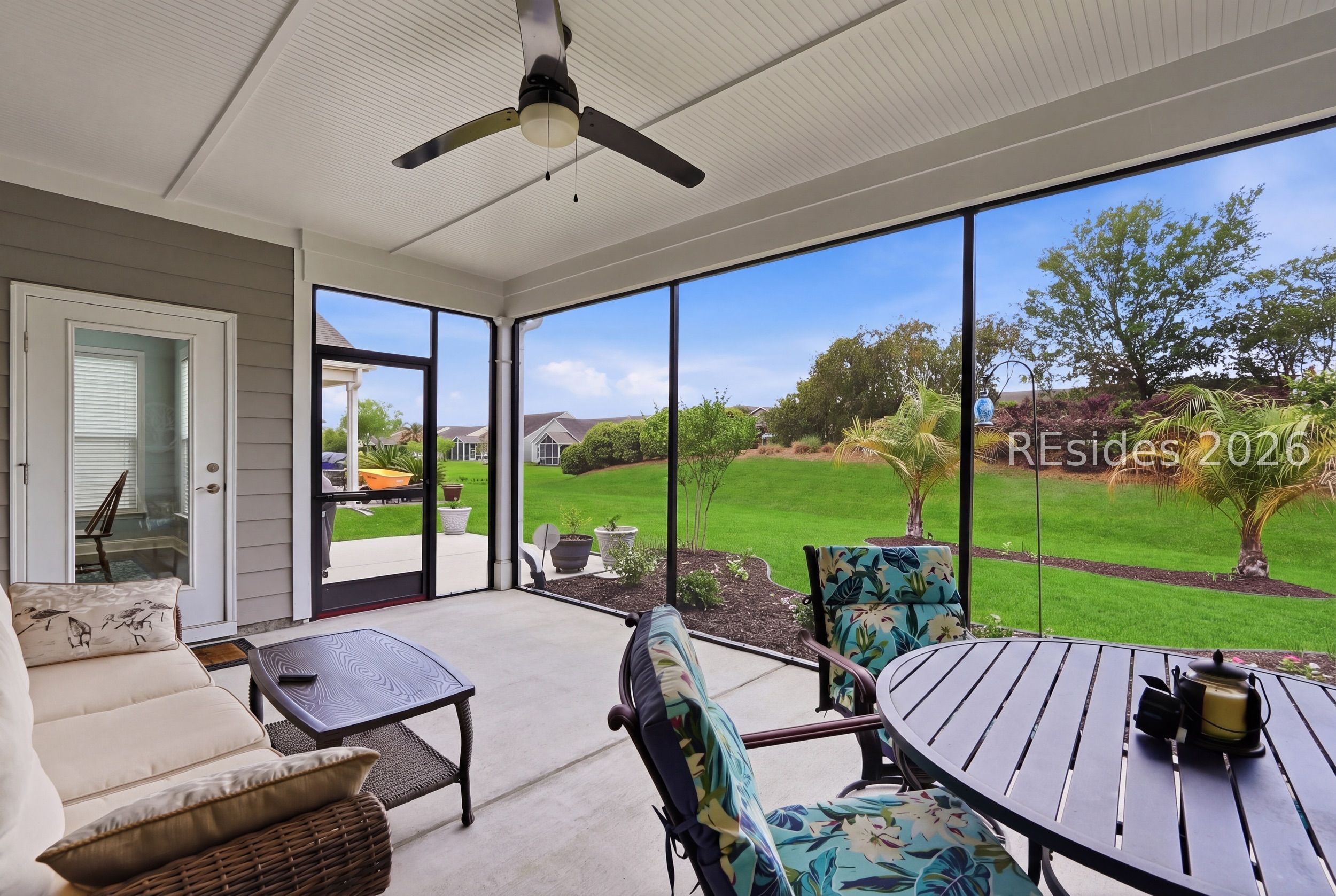 185 Fernleaf Lane Okatie, SC 29909 - Photo 24 of 30 Screen Lanai w/a peek-a-boo lagoon view
