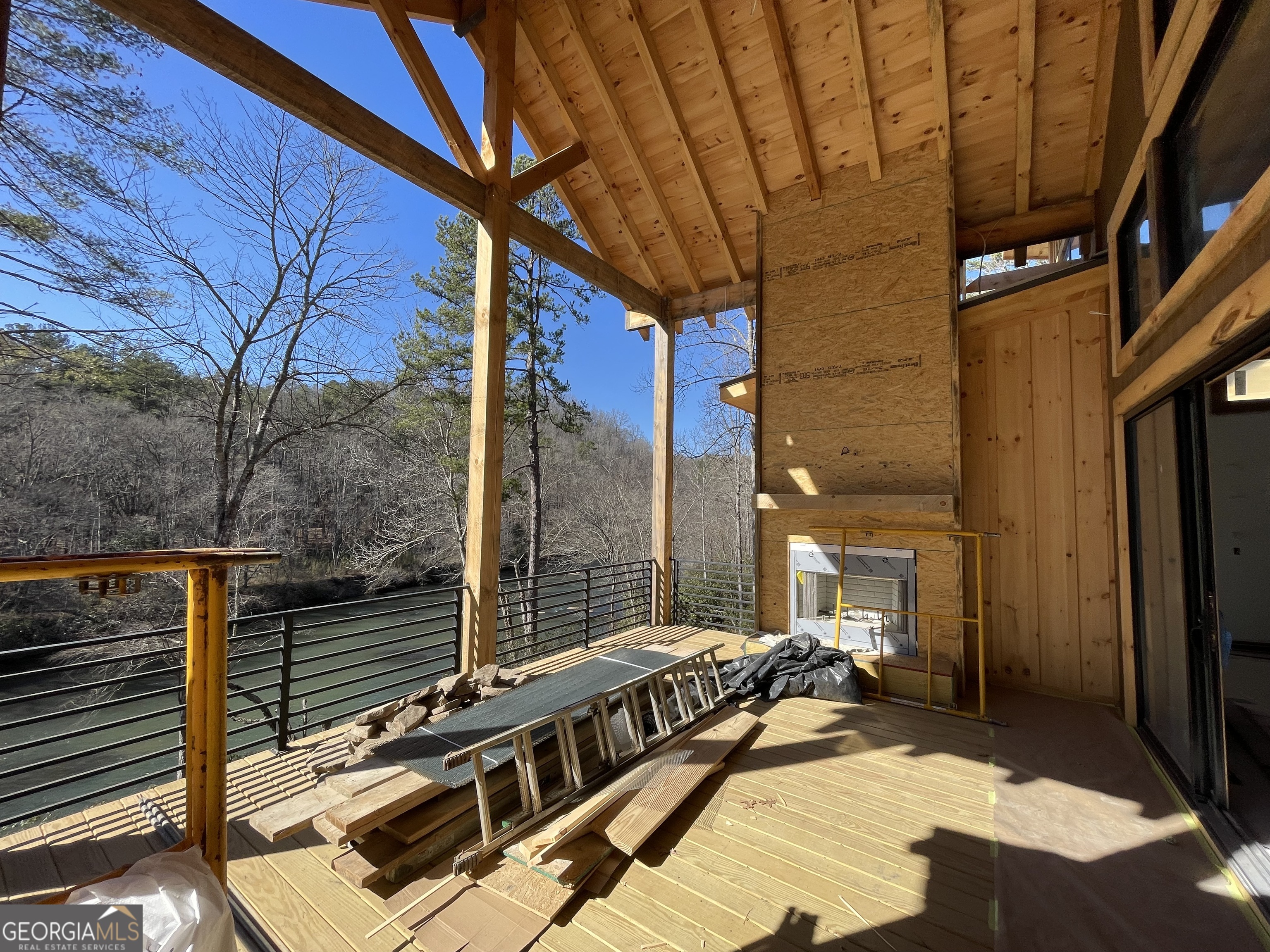 19 River Chase Way Mineral Bluff, GA 30559 - Photo 20 of 53 a view of a patio with a table and chairs