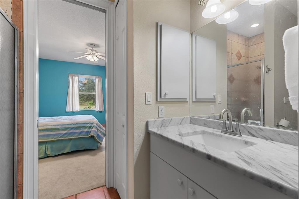 29336 Sam Way Punta Gorda, FL 33982 - Photo 19 of 44 a bathroom with a sink and a mirror