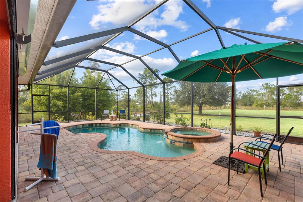 29336 Sam Way Punta Gorda, FL 33982 - Photo 29 of 44 a view of swimming pool with outdoor seating