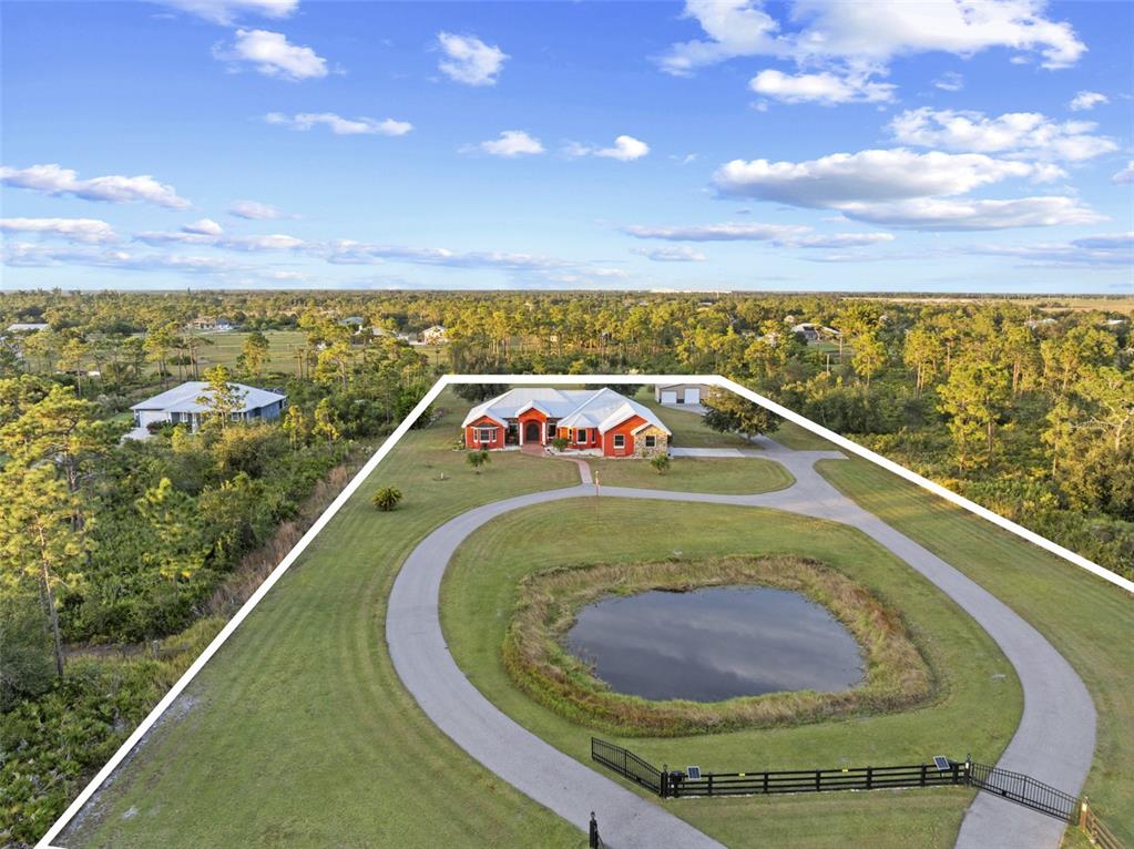 29336 Sam Way Punta Gorda, FL 33982 - Photo 40 of 44 a view of a swimming pool with a balcony