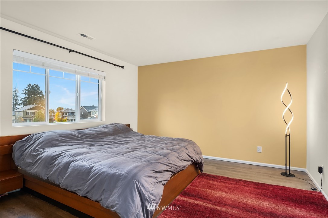 4738 Court R Tacoma, WA 98404 - Photo 16 of 32 a bedroom with a bed and a window