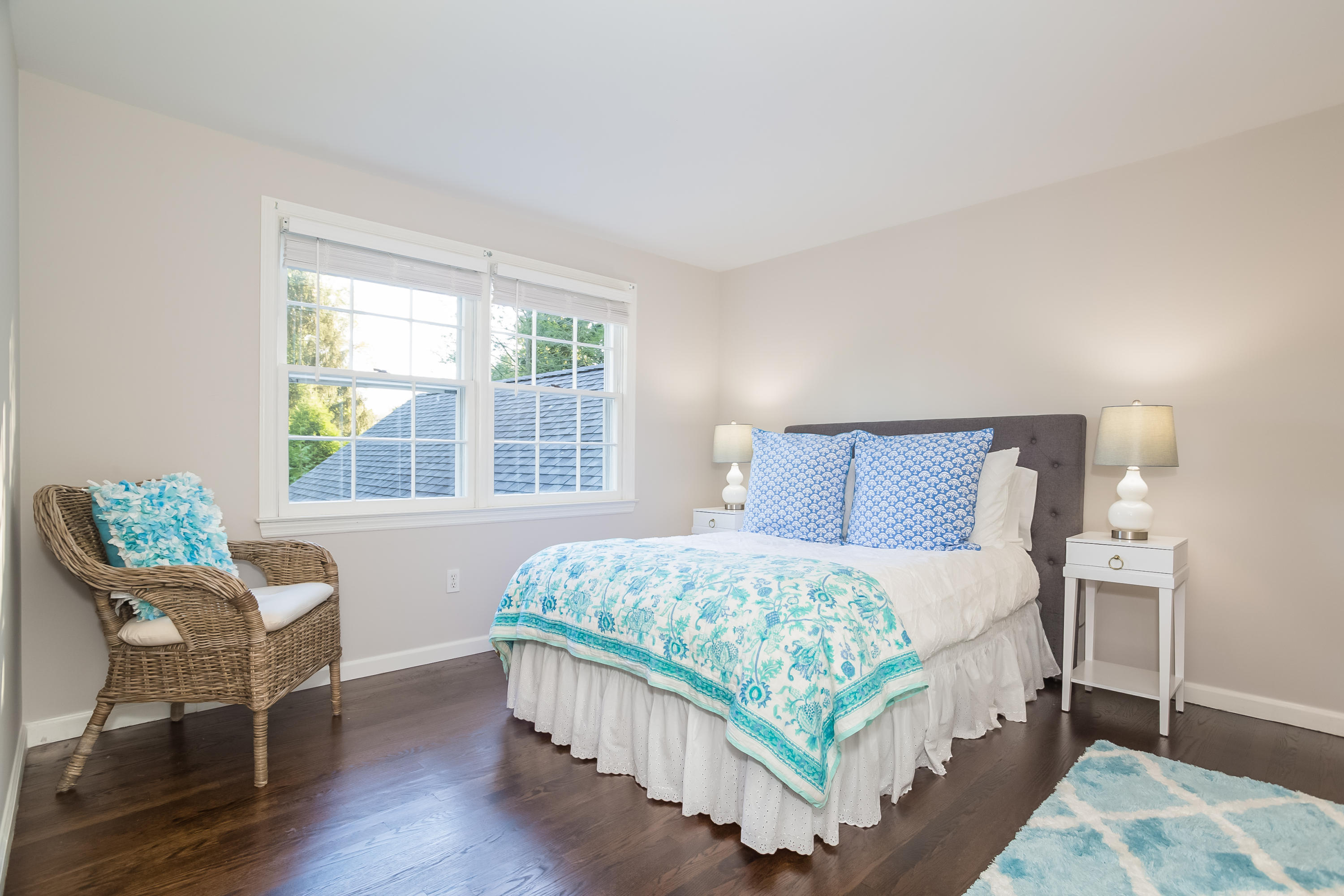 23 Rocaton Road Darien, CT 06820 - Photo 25 of 36 a bedroom with a bed and windows