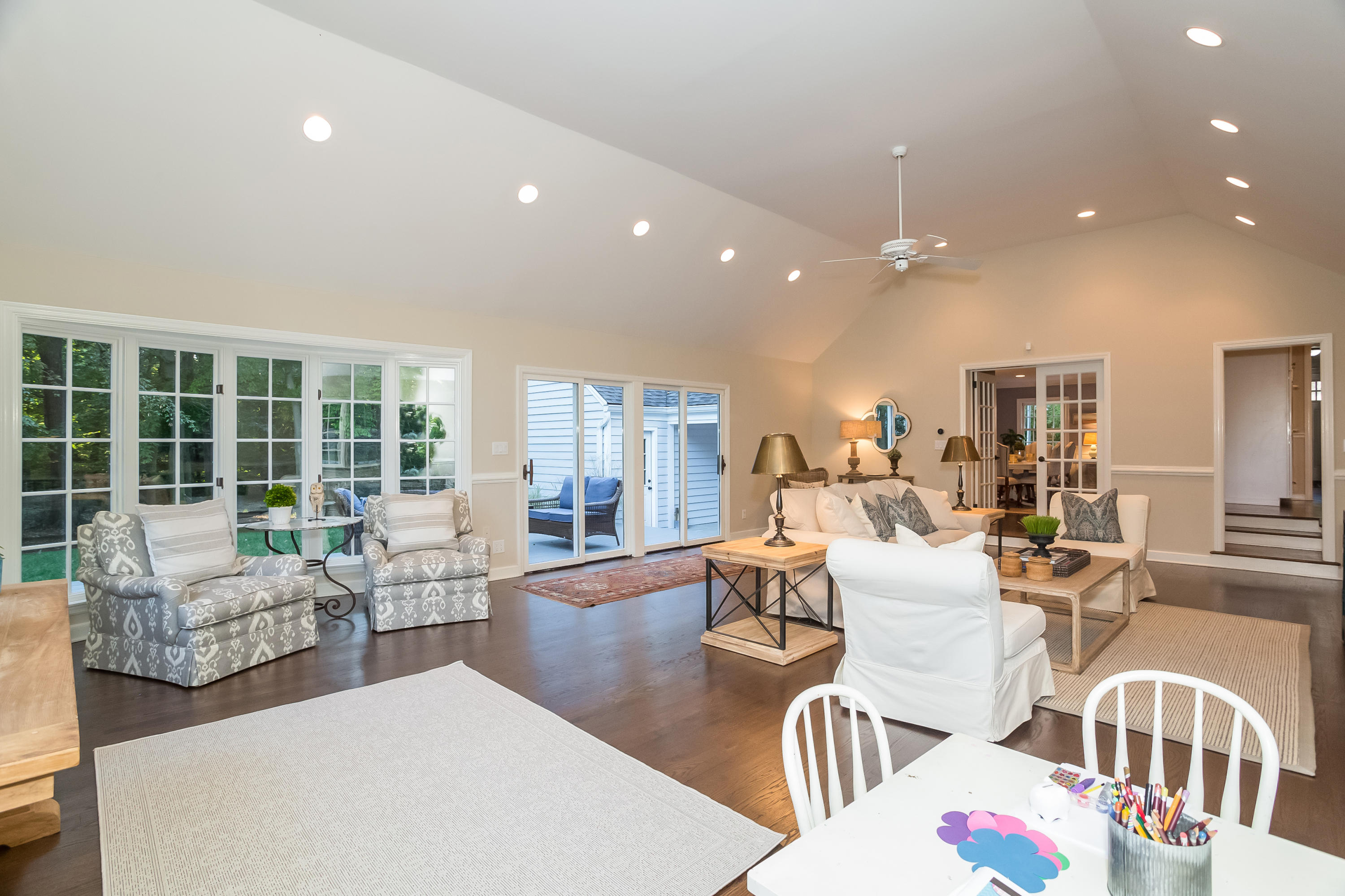 23 Rocaton Road Darien, CT 06820 - Photo 7 of 36 a living room with furniture and a large window