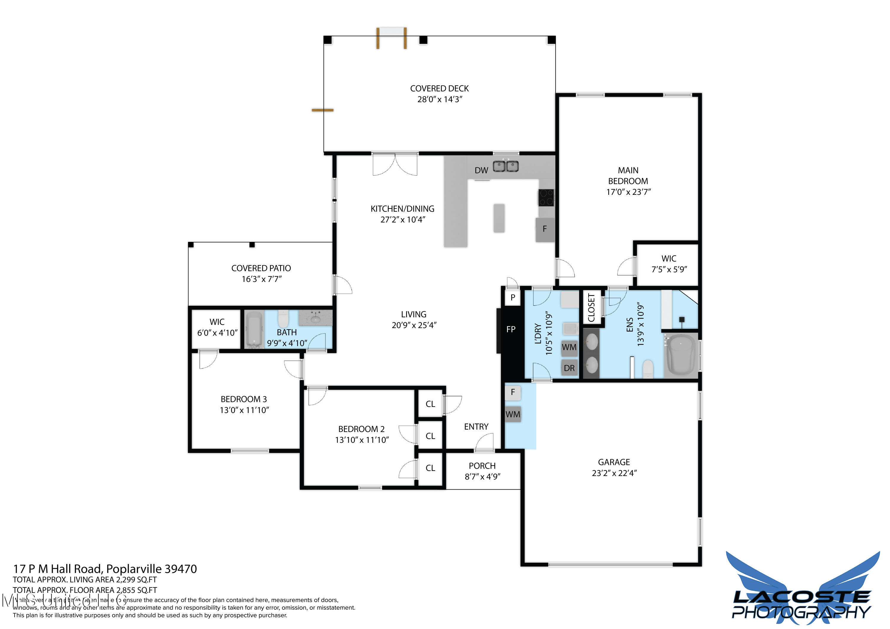 17 P M Hall Road Poplarville, MS 39470 - Photo 29 of 30 17_p_m_hall_road_poplarville_39470-2d