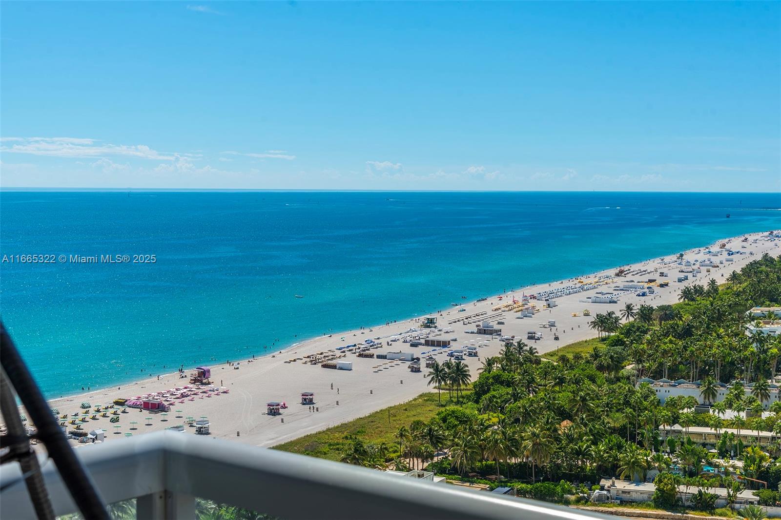 101 20th Street, Unit 2604 Miami Beach, FL 33139 - Photo 24 of 27 a view of an ocean from a balcony