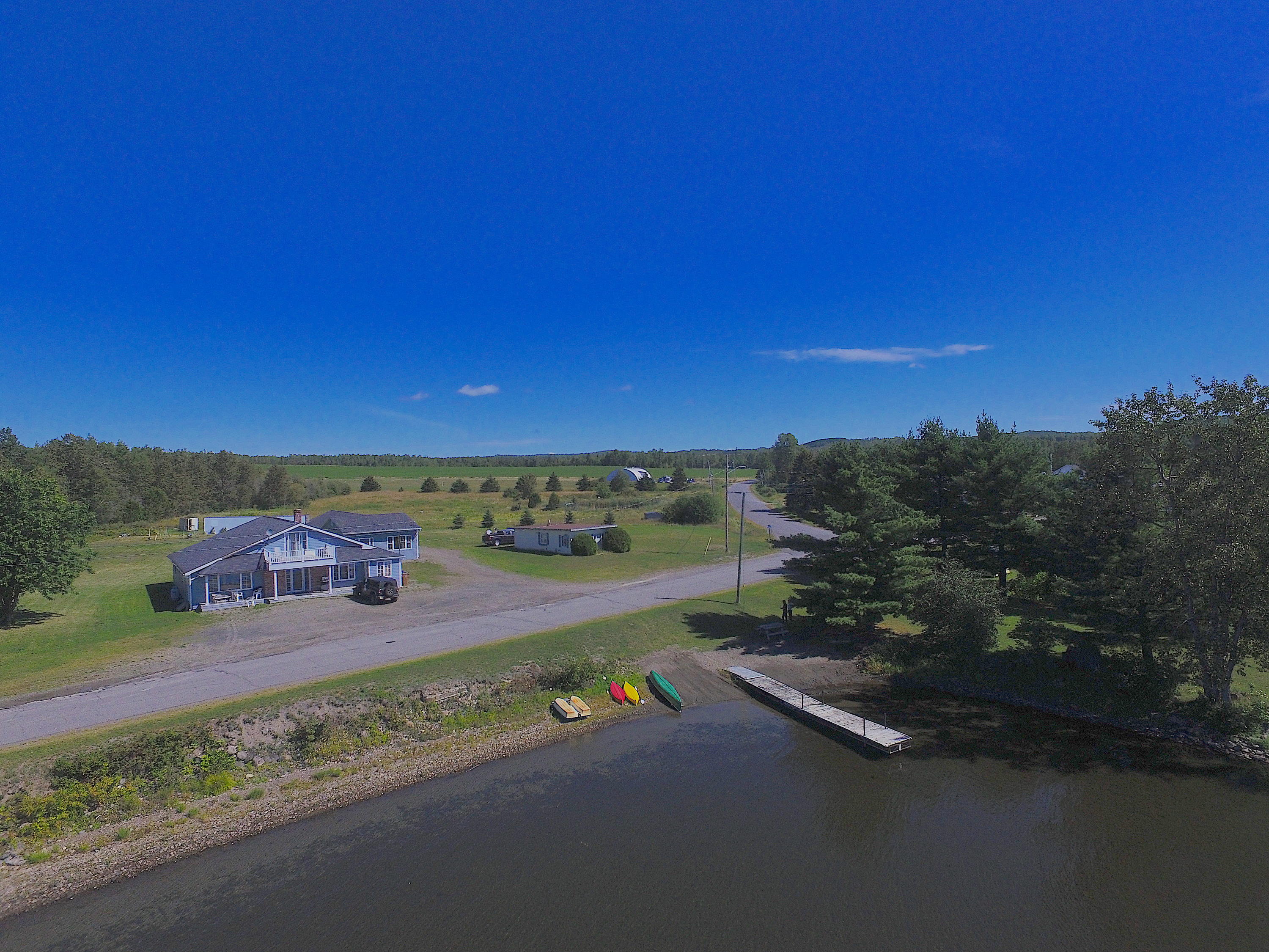 726 Lake Shore Road St. David, ME 04773 - Photo 2 of 25 From Above