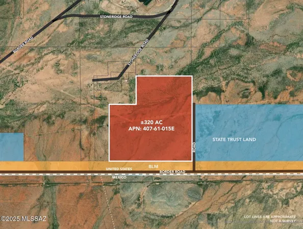 $275,000 | 320-acres North Stone Ridge Road, Douglas, AZ 85607