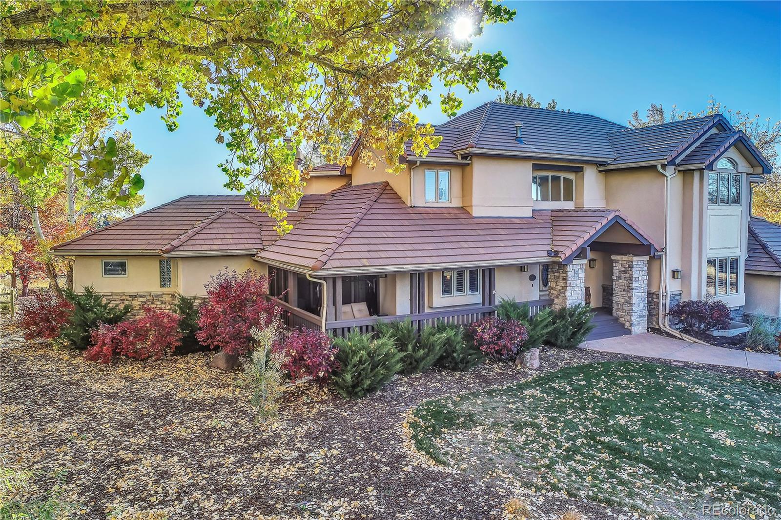 7748 Crestview Lane Niwot, CO 80504 - Photo 38 of 40 a view of a house with a garden
