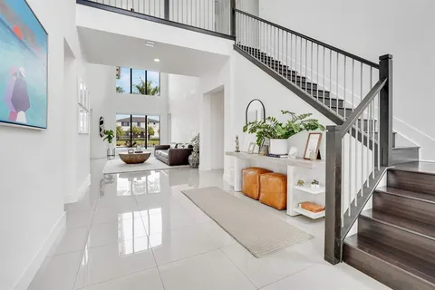 a view of entryway and hall