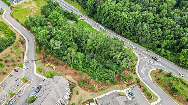 an outdoor view from a balcony