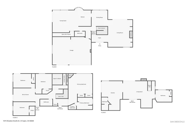 $1,399,000 | 1574 Shadow Knolls Drive, El Cajon, CA 92020