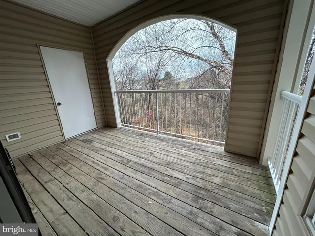 a view of wooden floor