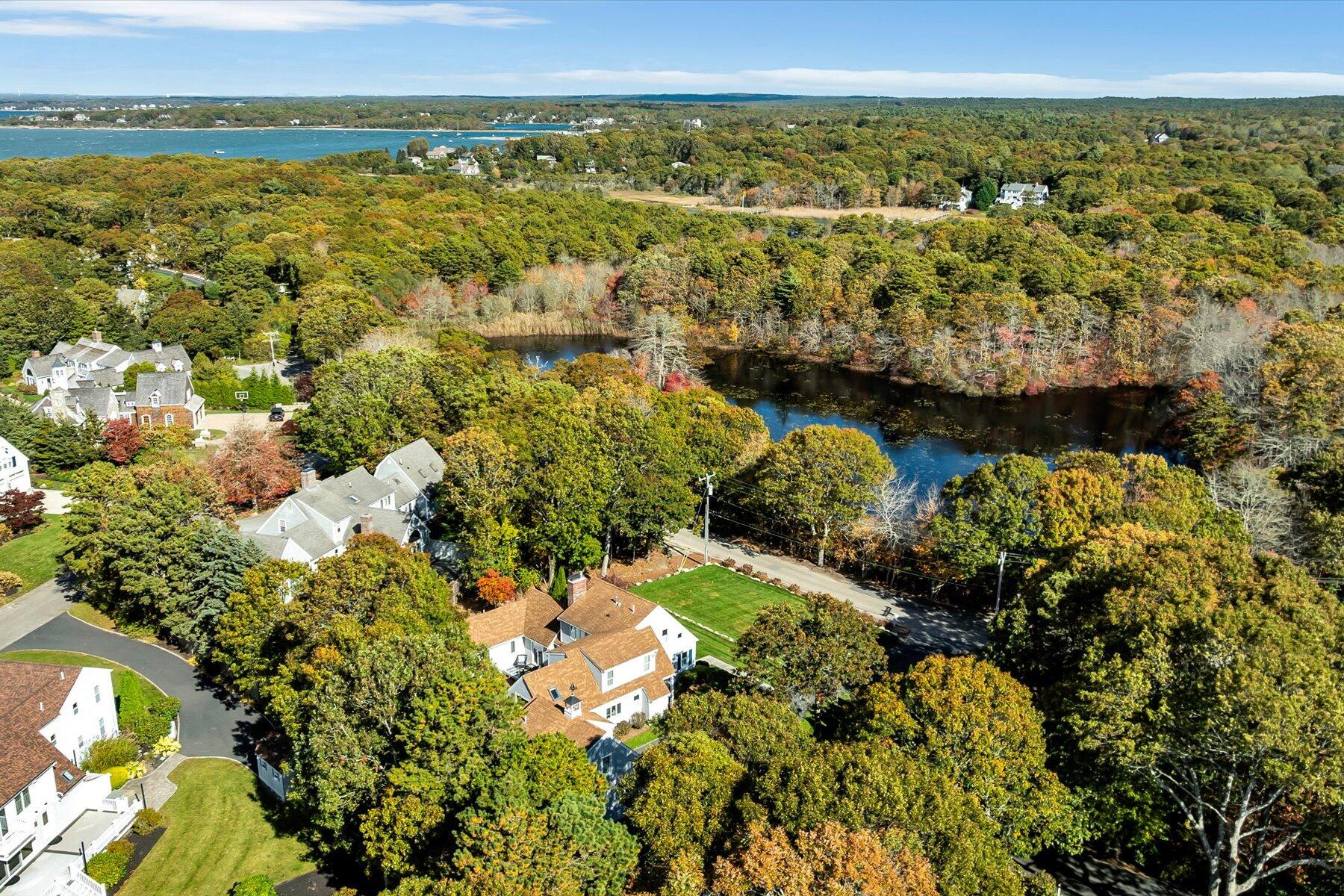 14 Ryder Road North Falmouth, MA 02556 - Photo 17 of 85 a view of a city with an ocean