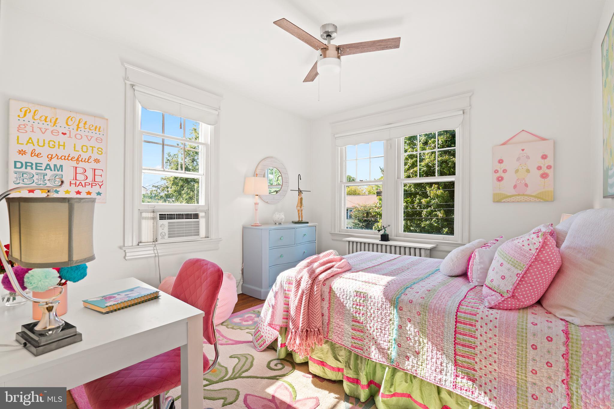 2008 Glen Ross Road Silver Spring, MD 20910 - Photo 25 of 47 2ND BEDROOM IS SO SUNNY- ALSO HAS 3 WINDOWS & FAN