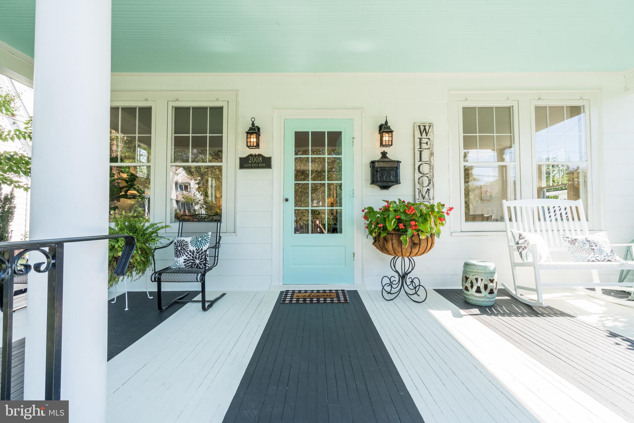 2008 Glen Ross Road Silver Spring, MD 20910 - Photo 4 of 47 CHARM ABOUNDS ON THIS VERY SOUTHERN STYLE PORCH