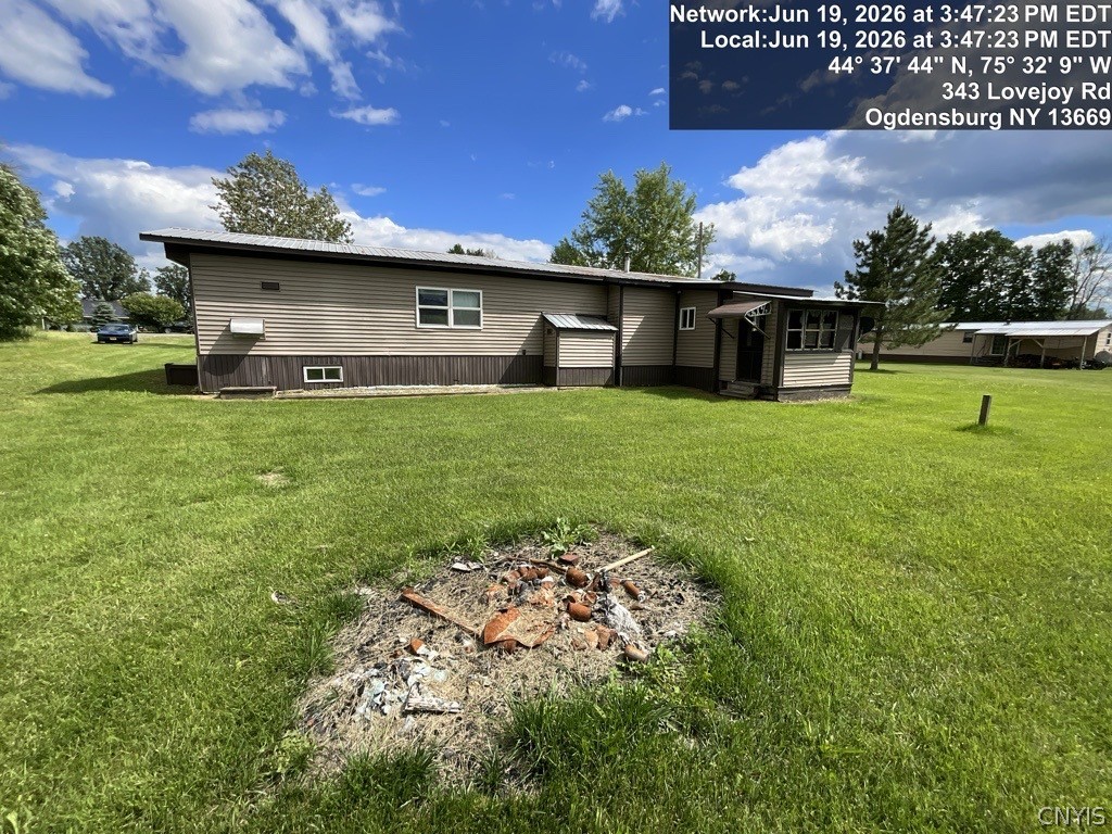 343 Lovejoy Road Oswegatchie, NY 13669 - Photo 10 of 13 BACK OF HOUSE