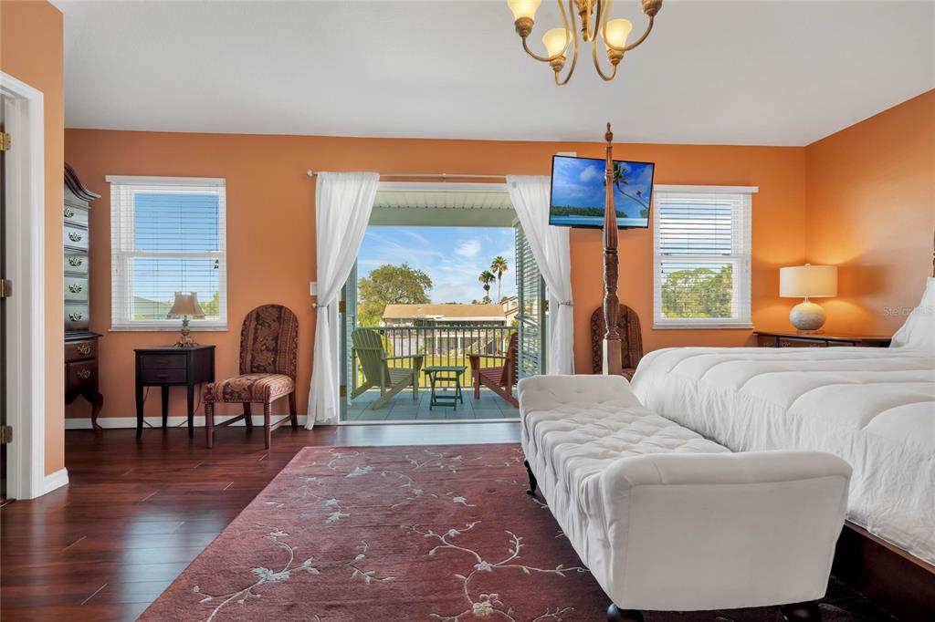 4049 Cobia Drive Hernando Beach, FL 34607 - Photo 22 of 40 a living room with furniture and a large window