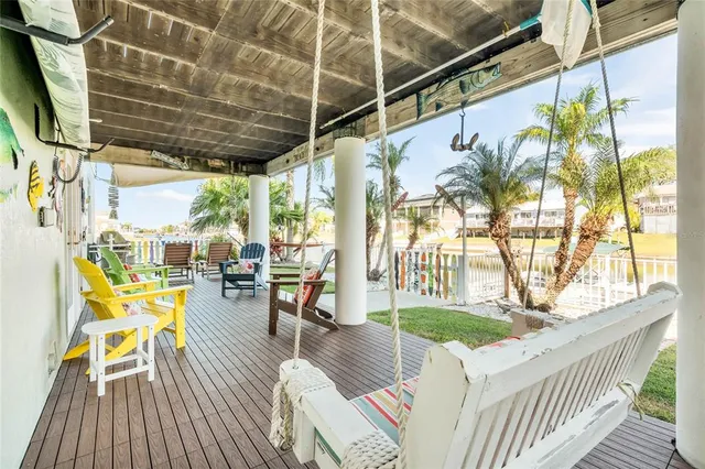 a view of deck with patio