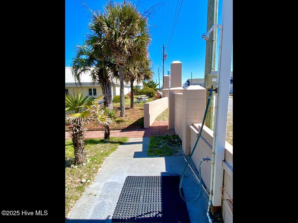 215 West Fort Macon Road, Unit 104 Atlantic Beach, NC 28512 - Photo 16 of 19 Outdoor Shower