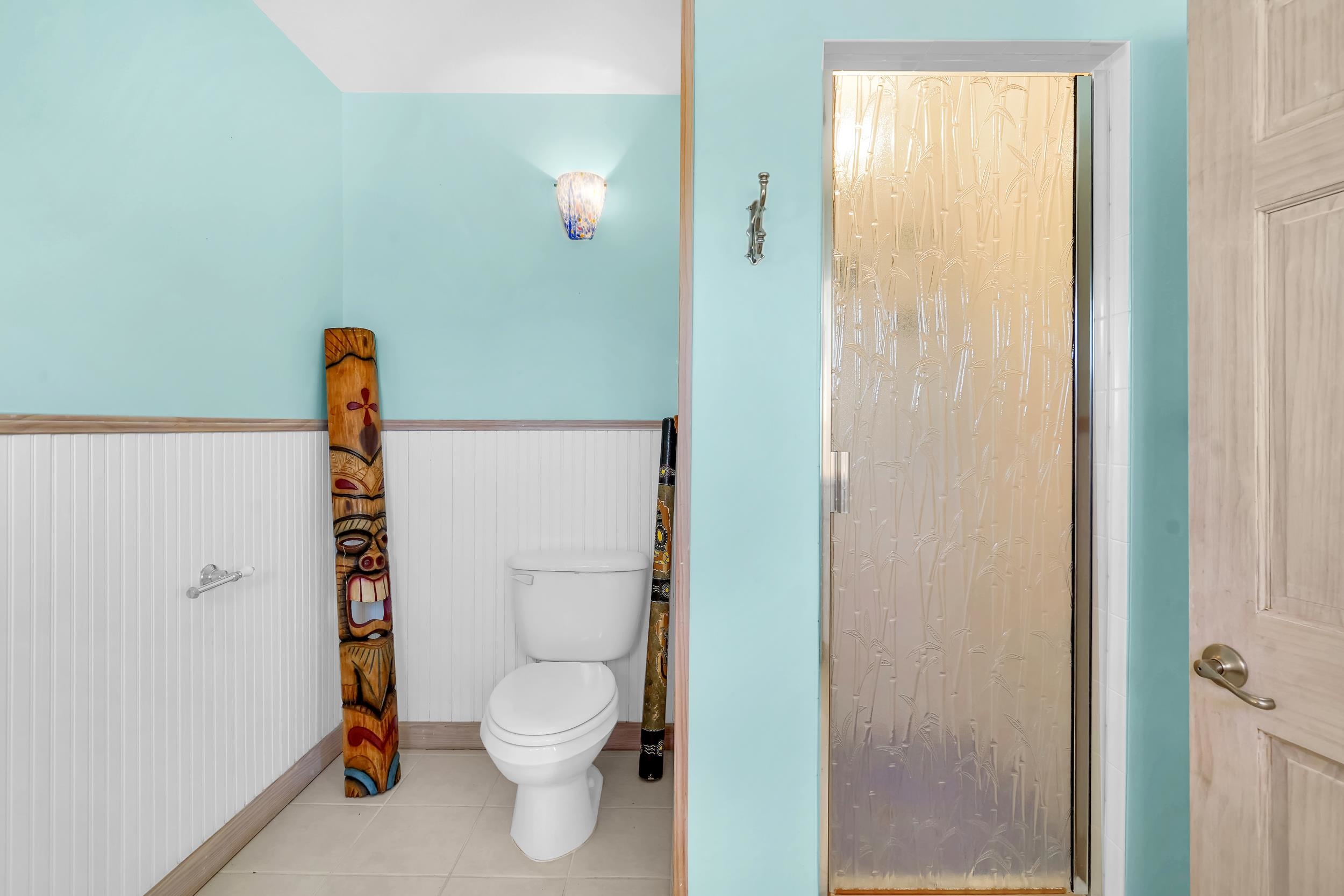 7337 A1A South St. Augustine, FL 32080 - Photo 72 of 100 Full bath featuring tile patterned flooring and a wainscoted wall