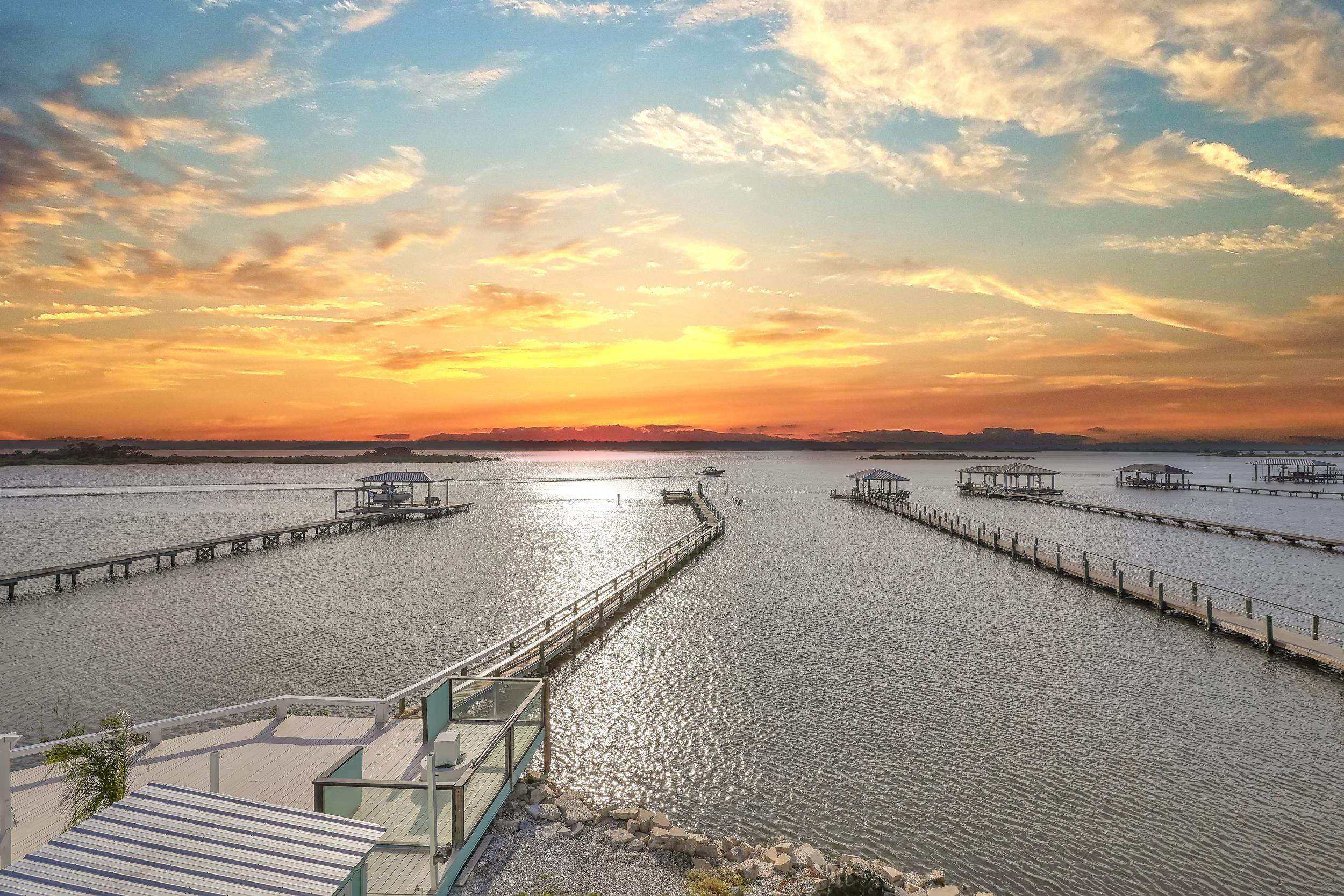 7337 A1A South St. Augustine, FL 32080 - Photo 74 of 100 Dock area with a water view