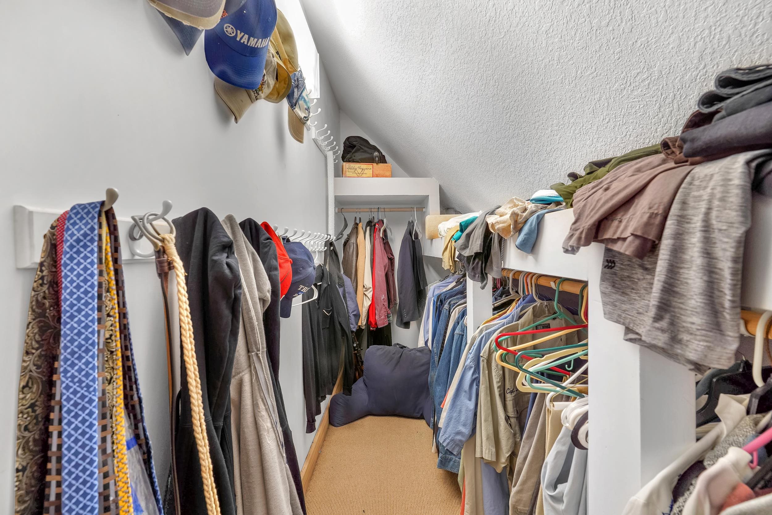 7337 A1A South St. Augustine, FL 32080 - Photo 95 of 100 Spacious closet featuring carpet and lofted ceiling