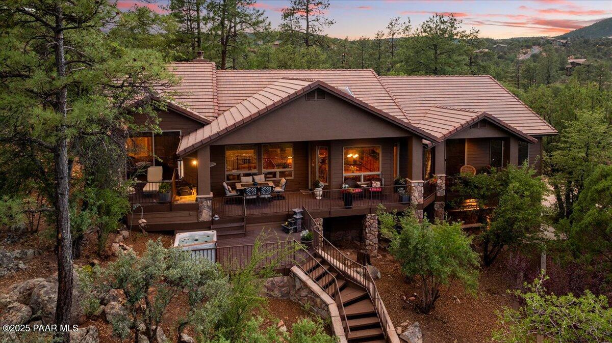 1741 Conifer Ridge Lane Prescott, AZ 86303 - Photo 2 of 74 02-Aerial