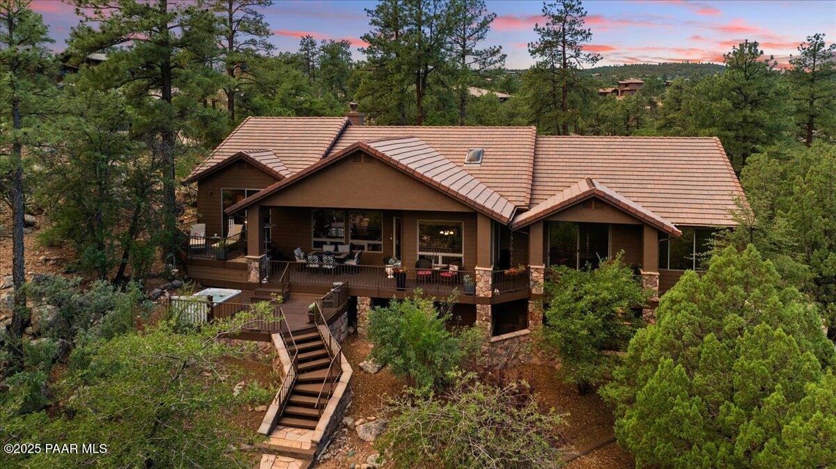1741 Conifer Ridge Lane Prescott, AZ 86303 - Photo 58 of 74 46-Aerial