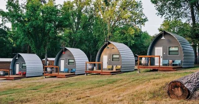 a house view with a backyard space