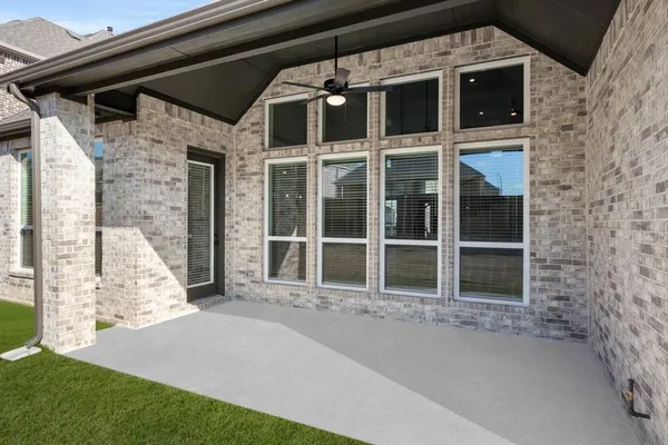 a view of front door