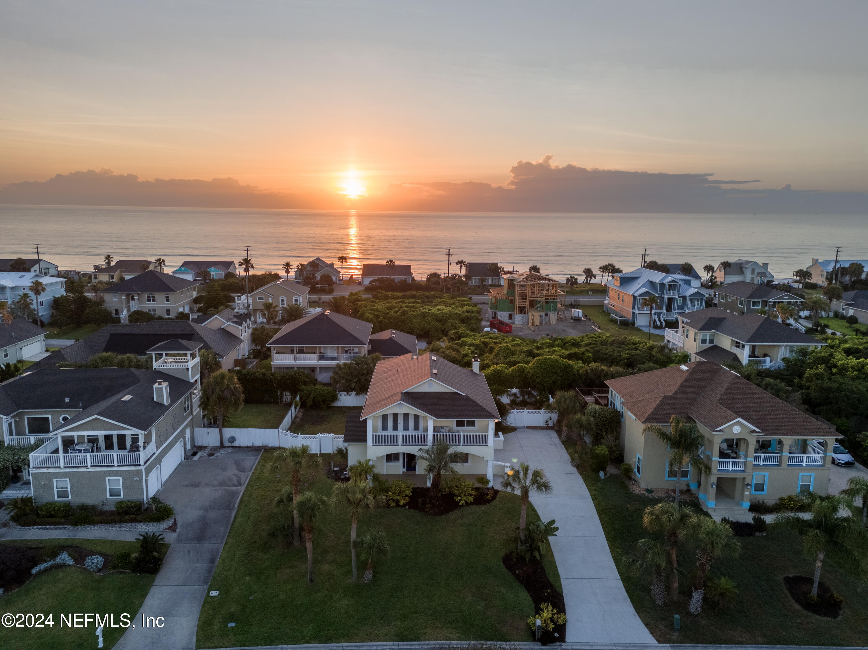 136 Beachside Drive Ponte Vedra Beach, FL 32082 - Photo 1 of 23 an aerial view of residential houses with outdoor space