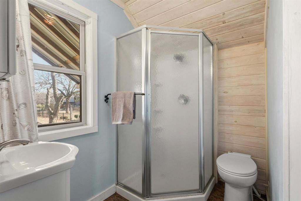 1053 Paradise Cove Road Pottsboro, TX 75076 - Photo 17 of 35 Guest house bathroom with shower