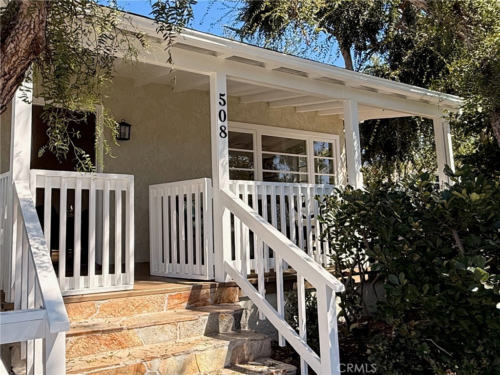 508 Seaview Street Laguna Beach, CA 92651 - Photo 28 of 28 a view of a house with wooden fence