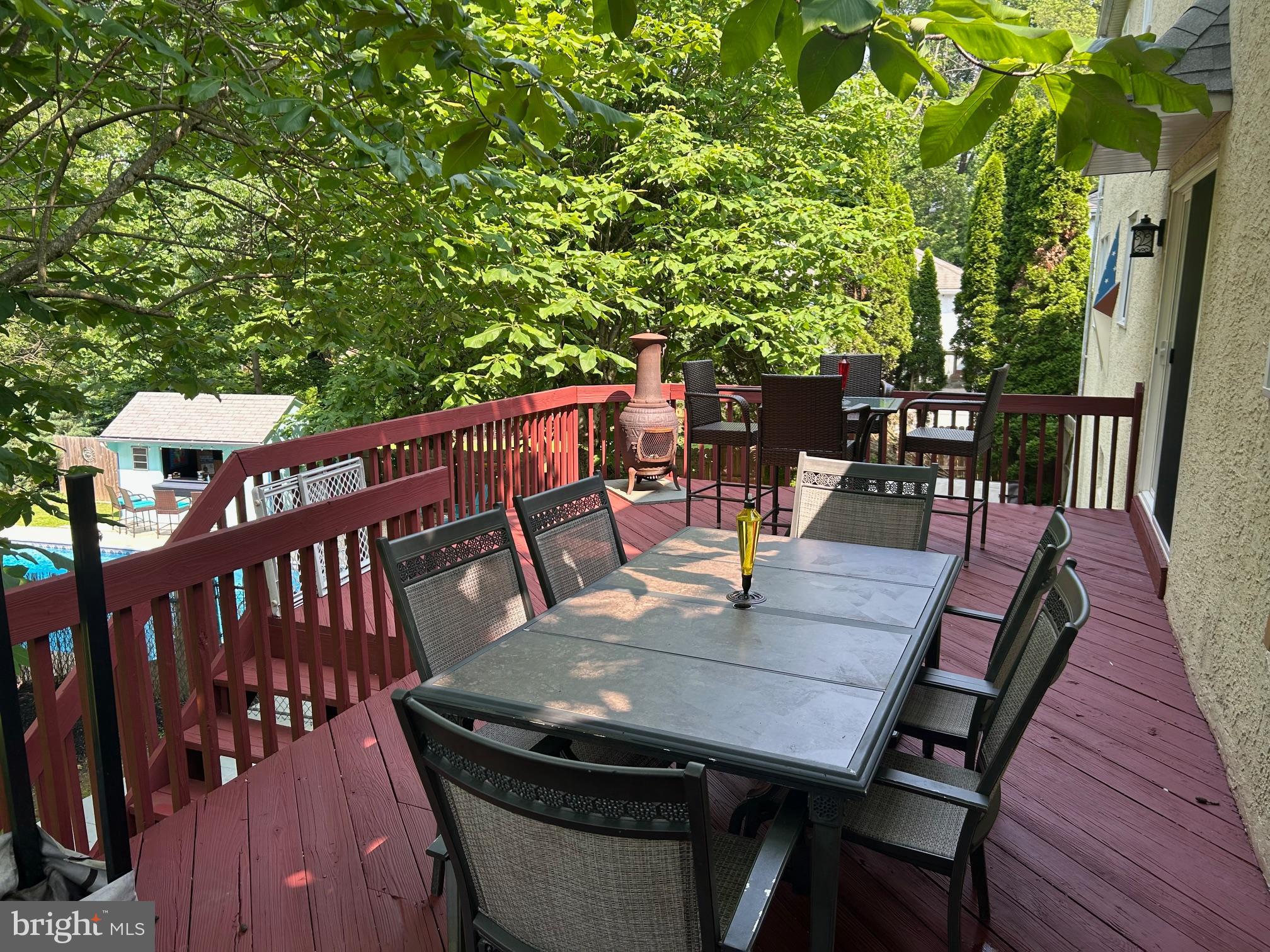 1008 Lincoln Avenue Springfield, PA 19064 - Photo 5 of 53 a outdoor dining space with furniture and wooden floor