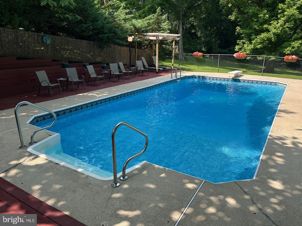 1008 Lincoln Avenue Springfield, PA 19064 - Photo 9 of 53 a view of a swimming pool with a patio and a yard
