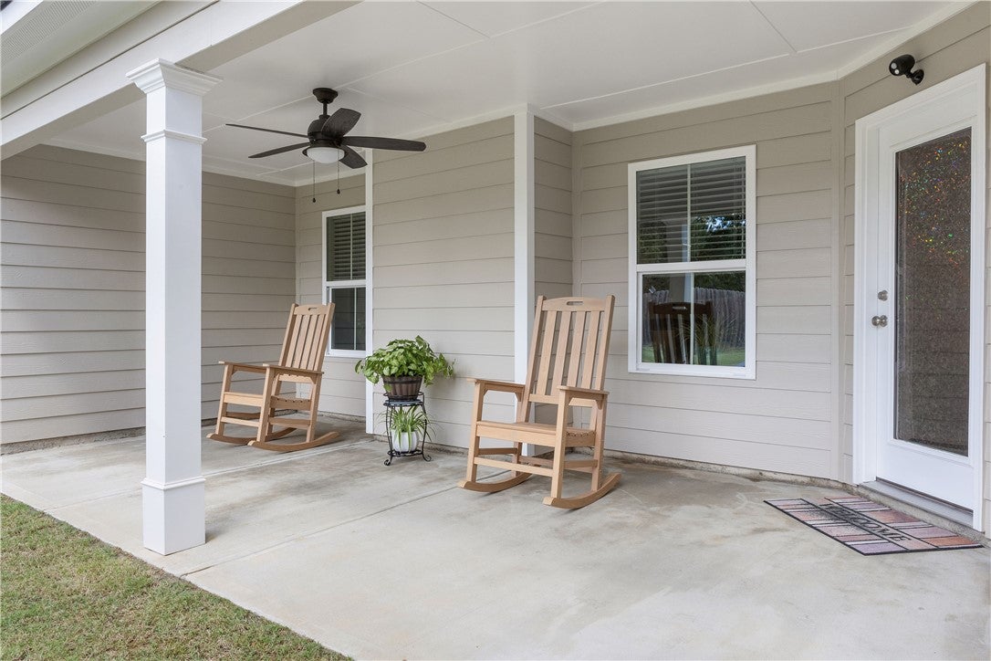 151 Addison Way Smiths Station, AL 36877 - Photo 30 of 35 Covered Back Porch