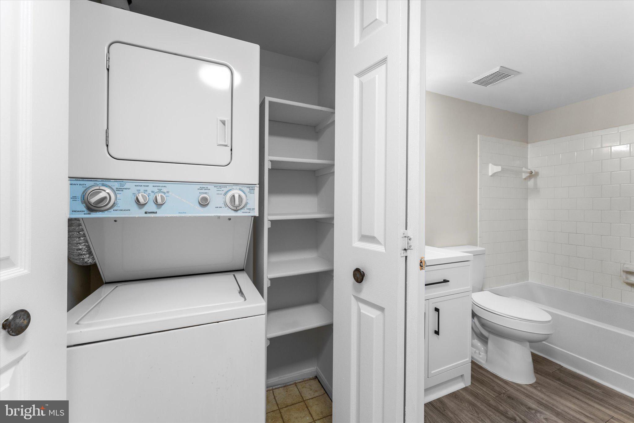 101 Fort Evans Road Southeast, Unit F Leesburg, VA 20175 - Photo 18 of 18 Washer/Dryer in unit