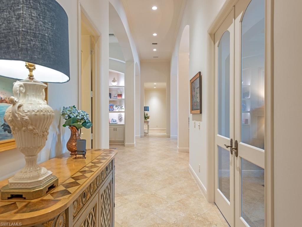 5140 Tamarind Ridge Drive Naples, FL 34119 - Photo 12 of 25 Master Bath with HUGE shower, soaking tube and two separate His and Hers vanities