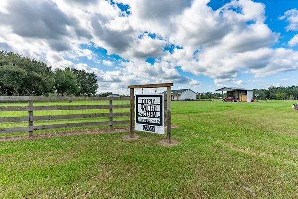 a view of a swimming pool and outdoor space